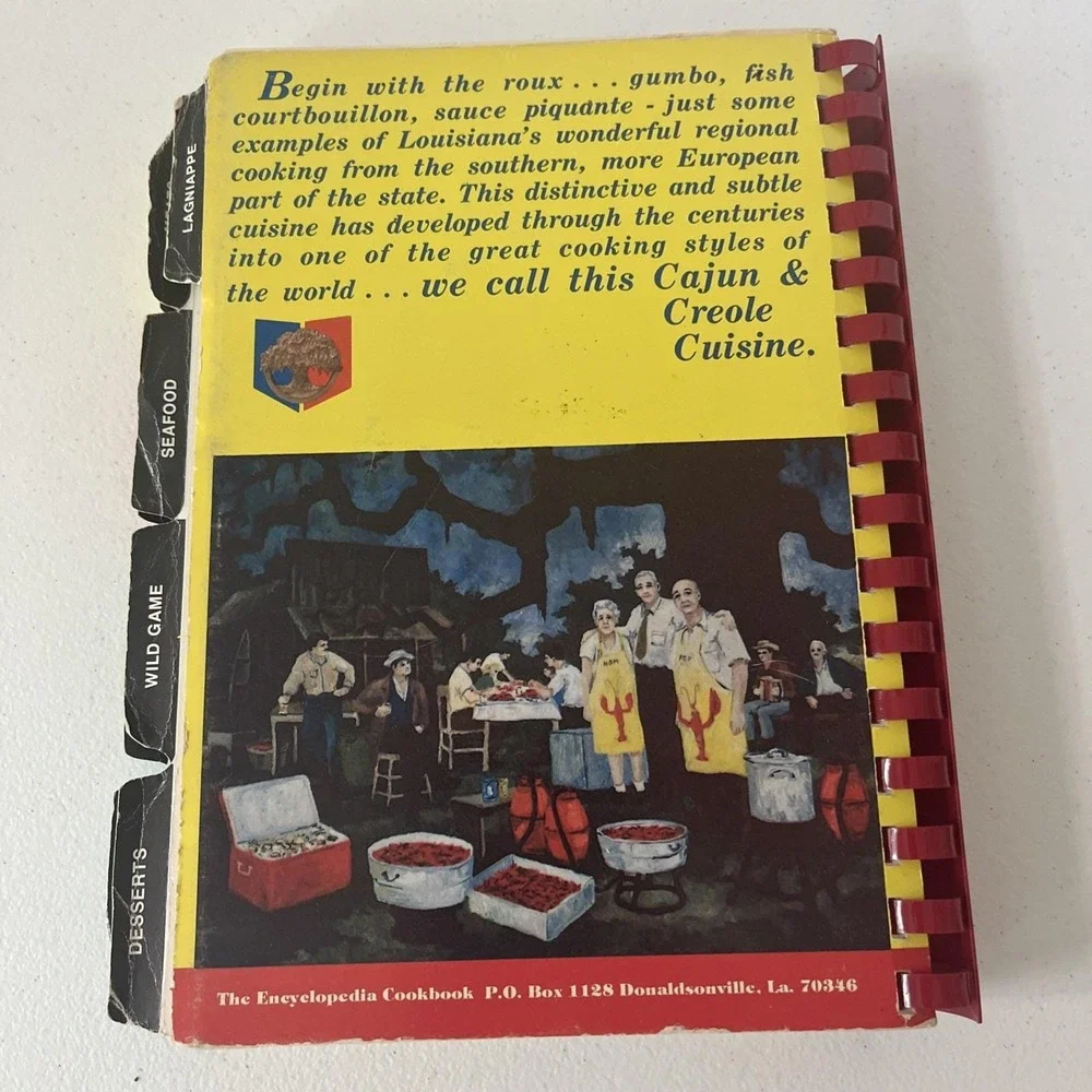 The Encyclopedia of Cajun & Creole Cuisine John Folse 1983 1st Printing Cookbook